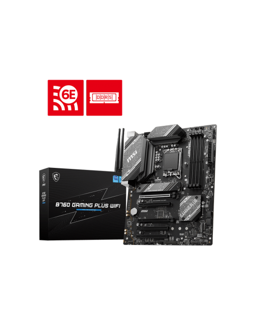 MSI B760 Gaming Plus (Wi-Fi) DDR5 Motherboard